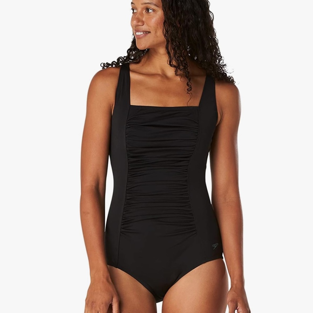 Speedo Endurance Shirred Bathing Suit